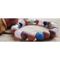 Edelsteenarmband Summer color