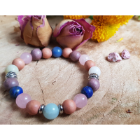 Edelsteenarmband Summer color