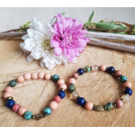 Vriendschap/Liefdes edelsteenarmband Jungle