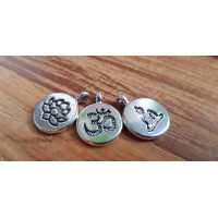 Wikkelarmband Amazoniet met bedel