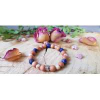 Edelsteenarmband Lapis Lazuli & Netstone Premium