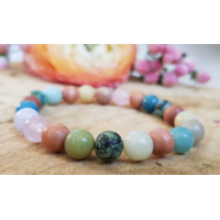 Edelsteenarmband Summer rainbow