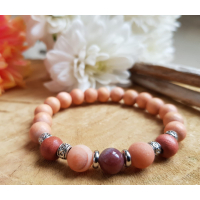 Edelsteenarmbanden set Tibetaans - Innerlijke rust & Geluk