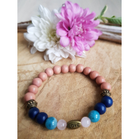 Valentijnscadeau: Liefdes armband Dark Blue