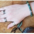 Dames/Heren Edelsteenarmband African Turquoise 