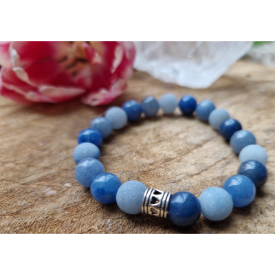 Blauwe Aventurijn Edelstenen Armband – Kracht, Balans & Innerlijke Rust Blauwe Aventurijn Edelstenen Armband – Kracht, Balans & Innerlijke Rust