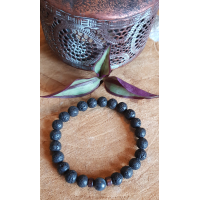 Heren/Dames edelsteen armband Lava labradoriet