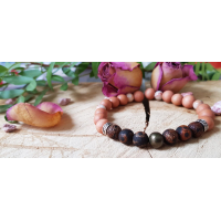 Tibetaanse edelsteenarmband Netstone licht