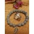 Aanbieding: Edelsteenarmband met zilveren ring
